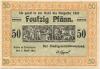 Ruhla - Stadt - 1.4.1921 - 1.1.1922 - 50 Pfennig 