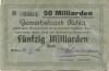 Ruhla - Töpfer & Winkler, Metallwaren- und Etikettenfabrik - 15.11.1923 - 50 Milliarden Mark 
