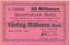 Ruhla - Zimmermann, Bernhard, Werkzeugschlosserei, Forststr. 4 - 22.10.1923 - 50 Millionen Mark 