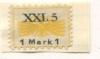 Saarbrücken - XXI.Armeekorps 5.Bataillon - -- - 1 Mark 
