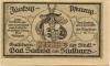 Sachsa (Bad) - Stadt - 1.4.1921 - 50 Pfennig 