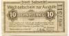 Salzwedel - Stadt - 15.5.1917 - 31.12.1918 - 10 Pfennig 