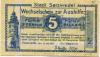 Salzwedel - Stadt - 15.5.1917 - 31.12.1920 - 5 Pfennig 