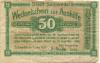Salzwedel - Stadt - 15.5.1917 - 31.12.1920 - 50 Pfennig 