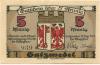 Salzwedel - Stadt - 15.12.1921 - 5 Pfennig 