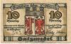 Salzwedel - Stadt - 15.12.1921 - 10 Pfennig 
