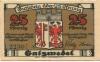 Salzwedel - Stadt - 15.12.1921 - 25 Pfennig 