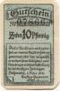 Salzwedel - Ramelow, Gustav, Manufakturwaren, Herren- und Damen-Konfektion, Damen-Putz - 1.3.1921 - 10 Pfennig