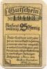 Salzwedel - Ramelow, Gustav, Manufakturwaren, Herren- und Damen-Konfektion, Damen-Putz - 1.3.1921 - 25 Pfennig