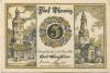 Sangerhausen - Stadt - 26.3.1921 - 5 Pfennig 