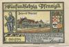 Sankt Andreasberg (heute: Braunlage) - Kurverwaltung - 1.10.1921 - 75 Pfennig
