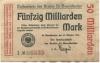 Sankt Goarshausen - Kreis - 22.10.1923 - 50 Milliarden Mark 