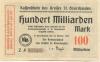Sankt Goarshausen - Kreis - 22.10.1923 - 100 Milliarden Mark 