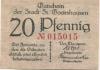Sankt Goarshausen - Stadt - -- - 20 Pfennig 