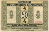 Sankt Magnus (heute: Bremen) - Gemeinde - 9.11.1921 - 31.1.1922 - 50 Pfennig