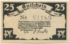 Sankt Tönis (heute: Tönisvorst) - Gemeinde - 5.11.1920 - 25 Pfennig 
