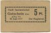 Santomischel (heute: PL-Zaniemysl) - Stadt - - 30.6.1917 - 5 Pfennig 