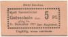 Santomischel (heute: PL-Zaniemysl) - Stadt - - 31.12.1917 - 5 Pfennig 