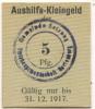 Satzung (heute: Marienberg) - Gemeinde - - 31.12.1917 - 5 Pfennig 