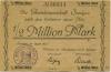 Saulgau - Amtskörperschaft - 27.8.1923 - 1/2 Million Mark