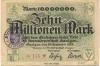 Saulgau - Amtskörperschaft - 20.9.1923 - 10 Millionen Mark