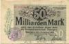 Saulgau - Amtskörperschaft - 1.11.1923 - 50 Milliarden Mark 