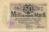 Saulgau - Amtskörperschaft - 1.11.1923 - 50 Milliarden Mark 