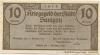 Saulgau - Stadt - 15.2.1918 - 1.2.1920 - 10 Pfennig 