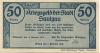 Saulgau - Stadt - 15.2.1918 - 1.2.1920 - 50 Pfennig 