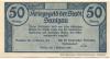 Saulgau - Stadt - 15.2.1918 - 1.2.1920 - 50 Pfennig 