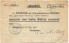 Saulgau - Stadt(pflege) - 23.8.1923 - 1/2 Million Mark 