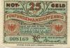 Scharmbeck (heute: Osterholz-Scharmbeck) - Flecken - 1.3.1921 - 31.12.1923 - 25 Pfennig