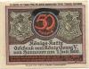 Scharmbeck (heute: Osterholz-Scharmbeck) - Schützenhof - - 1.1.1922 - 50 Pfennig 