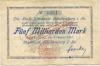 Scheibenberg - Stadtbank - 8.8.1923 - 5 Milliarden Mark 