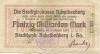 Scheibenberg - Stadtbank - 8.8.1923 - 50 Milliarden Mark 