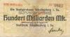 Scheibenberg - Stadtbank - 8.8.1923 - 100 Milliarden Mark 