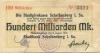 Scheibenberg - Stadtbank - 8.8.1923 - 100 Milliarden Mark 