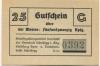Scheidegg - Gemeinde - -- - 25 Pfennig 