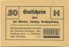 Scheidegg - Gemeinde - -- - 50 Pfennig 
