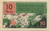 Schierke (heute: Wernigerode) - Schade, Rudolph, Brockenwirtschaft- 1.7.1921 - 15.5.1922 - 10 Pfennig 