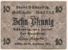 Schkeuditz - Stadt - 1.7.1917 - 31.12.1918 - 10 Pfennig 
