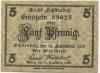 Schkeuditz - Stadt - 15.9.1918 - 31.12.1920 - 5 Pfennig 