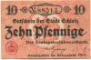 Schleiz - Stadt - 1917 - 10 Pfennig 