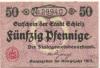 Schleiz - Stadt - 1917 - 50 Pfennig 