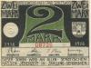 Schleswig - Stadt - 1918 - 2 Mark 