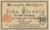 Schneeberg - Stadt - 31.12.1919 - 10 Pfennig 