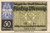 Schneeberg - Stadt - 1921 - 50 Pfennig 