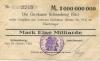 Schneeberg - Arbeitsamt - 23.10.1923 - 1 Milliarde Mark 