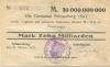 Schneeberg - Arbeitsamt - 23.10.1923 - 10 Milliarden Mark 