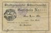 Schneidemühl (heute: PL-Pila) - Stadt - 12.8.1914 - 15.10.1914 - 1 Mark 